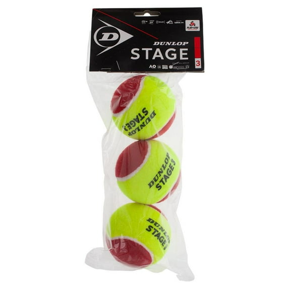 Dunlop Stage 3 Junior Red Dot Tennis Balls
