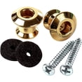 thumbnail image 1 of Dunlop Straplok Dual Design Strap Button Set Gold, 1 of 3