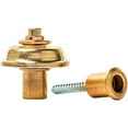 thumbnail image 1 of Dunlop Straplok Flush Mount Strap Retainer System Brass, 1 of 2