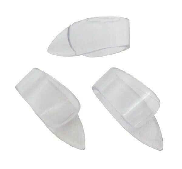 Dunlop Thumb Picks  12 Pack  Clear  Medium  Plastic  Guitar and Banjo 9035R