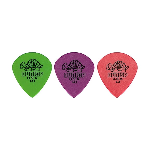 Dunlop Tortex Jazz Guitar Pick Heavy 3 Dozen