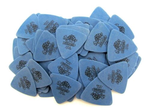 Dunlop Guitar Picks 72 Pack Tortex Tri 1.0mm 431R1.00 Blue