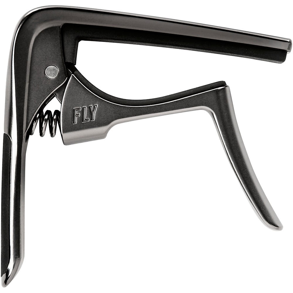 Dunlop Trigger Fly Curved Capo Gun Metal