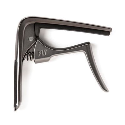 Dunlop Trigger Fly Curved Capo Gun Metal