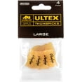 thumbnail image 1 of Dunlop Ultex Large Thumbpicks Gold (4-Pack), 1 of 5
