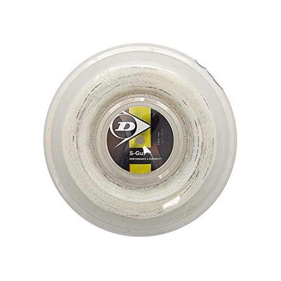 Dunlop White S Gut String 18G Reel