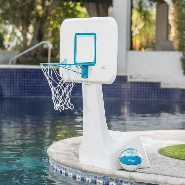 Dunn Rite PoolSport Portable Pool Basketball Hoop