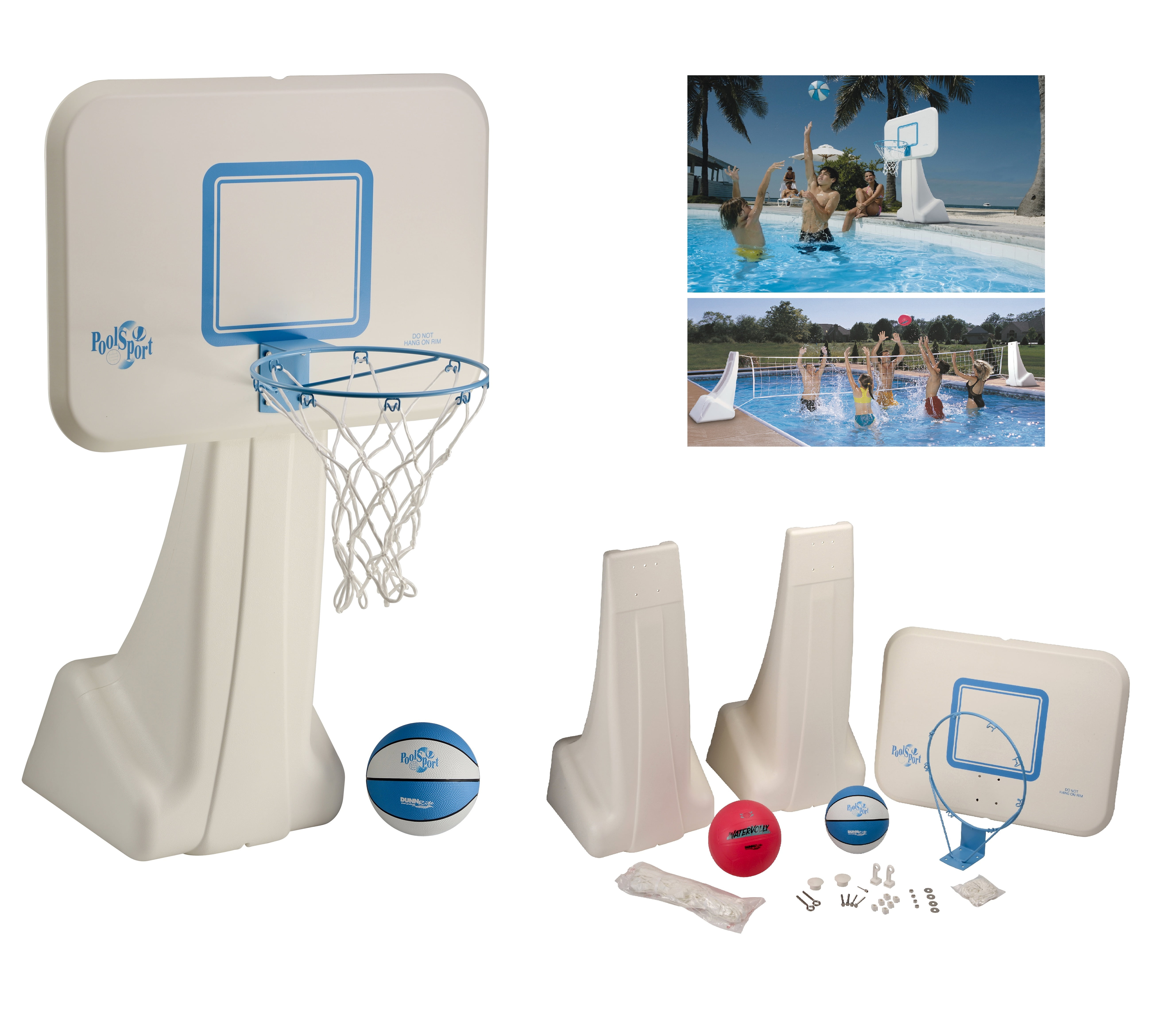 Dunn rite poolsport portable pool basketball hoop discount
