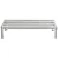 thumbnail image 1 of Dunnage Rack - Aluminum Floor Rack for Kitchen Restaurant 48" L x 14"W x 8"H 1,000 lb., 1 of 1