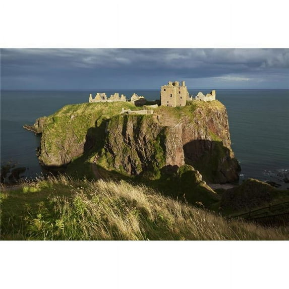 Dunnottar Castle South of Stonehaven - Aberdeenshire Grampian Scotland Poster Print