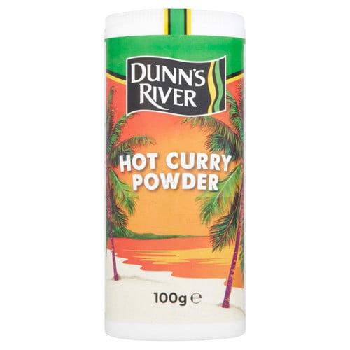 Dunns River Hot Curry Powder 100g, British Import (Pack of 2)