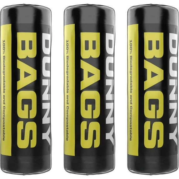 Dunny Bags - 100% Biodegradable Portable Toilet Bags for Camping, Hiking, and Emergencies - Universal Fit for 5 Gallon Buckets - Eco-Friendly and Leak-Proof (60 Bags)