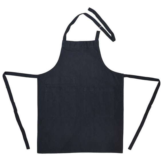 Dunroven House Solid Adult Apron - Black
