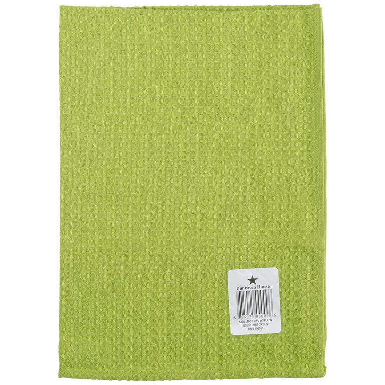 Kitchen Towel - Lime - Green Cotton 31 x 22.5