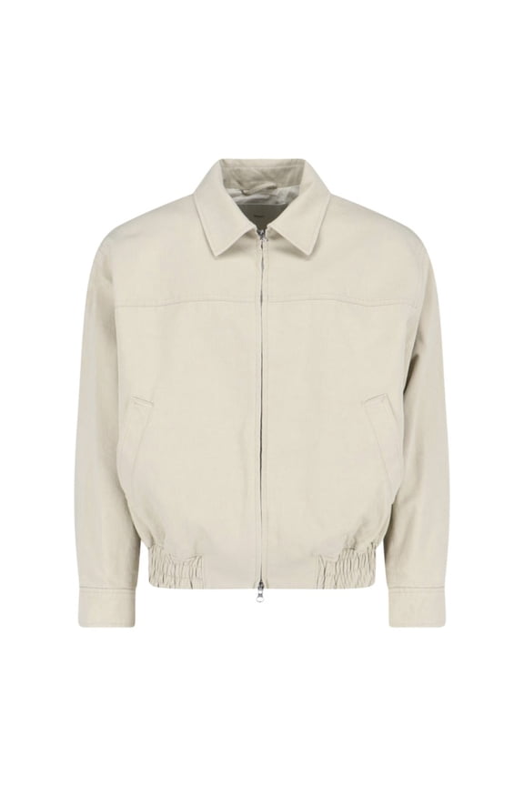 Gray Zip Bomber Jacket (Men's)