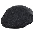 thumbnail image 1 of Dunvegan Harris Tweed Wool Ivy Cap - XXL - Black/Charcoal, 1 of 4