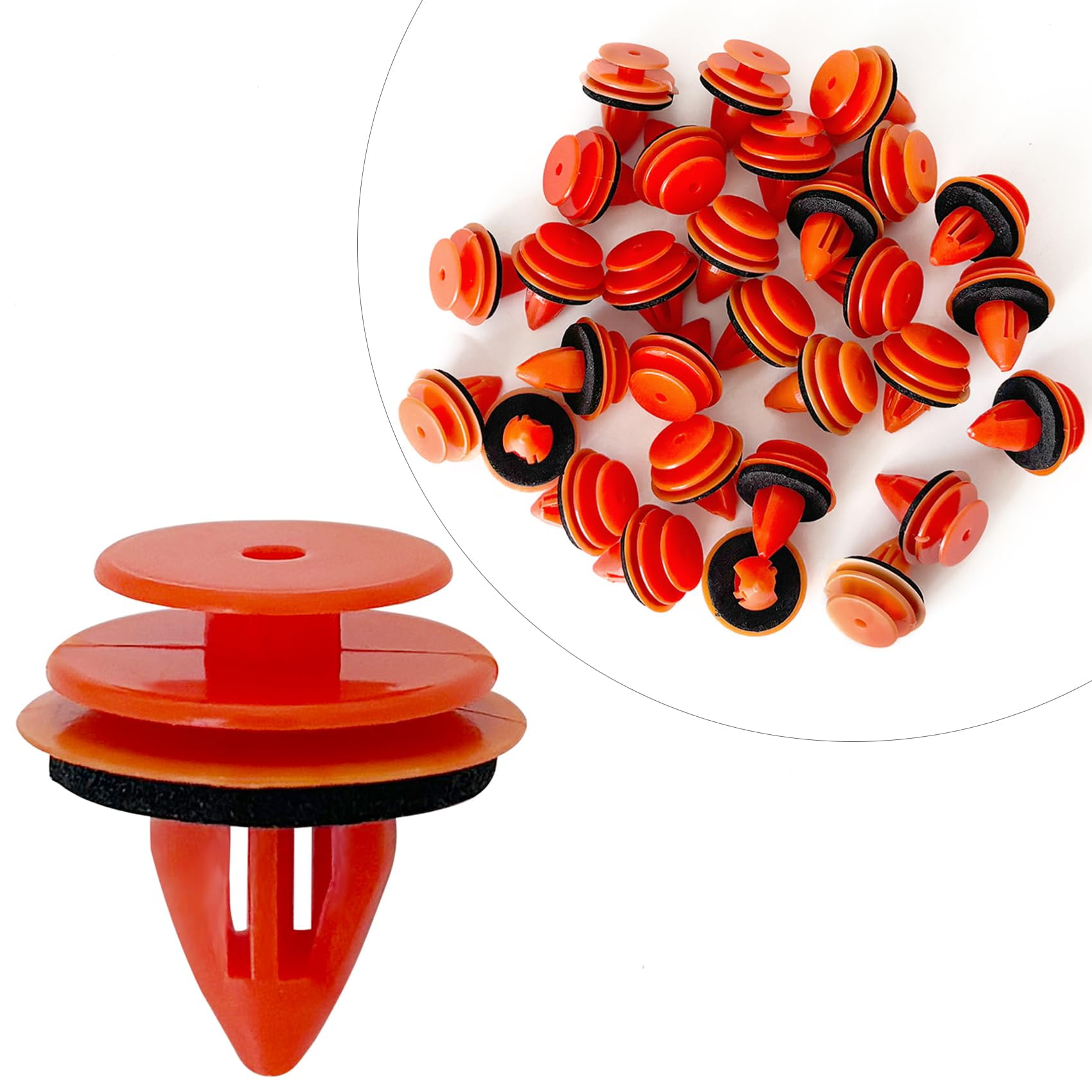 Door Panel Retainer Clips Rexka 15pcs Door Trim Panel Clips