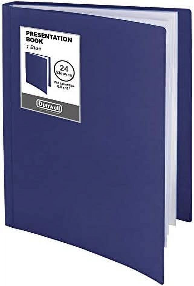 Dunwell Binder with Plastic Sleeves 24Pocket Presentation Book 8