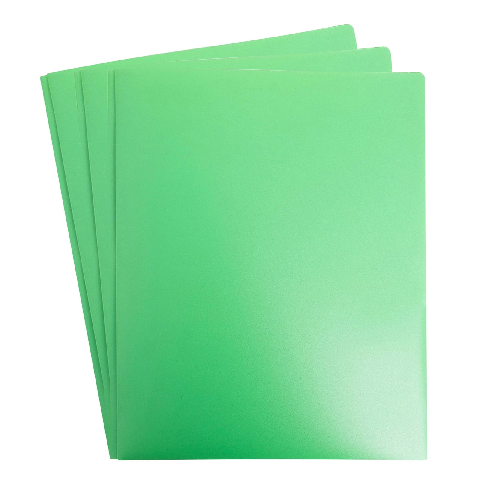 Dunwell Colored Plastic Folder With Pockets And Prongs (Assorted Colors 3 Pack) Colorful Folders With & School Folders With Fasteners