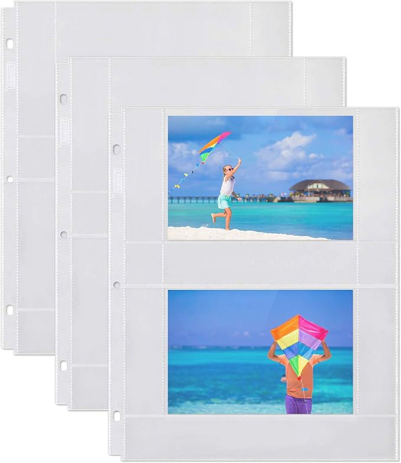 Dunwell Photo Album Refill Pages - (4x6 Horizontal, 10 Pack) For 40 ...