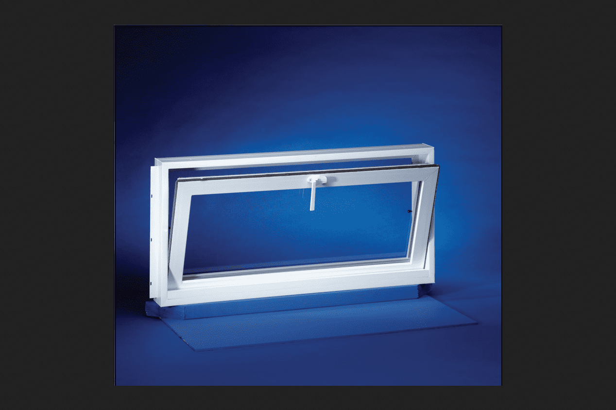 Duo-Corp Aristoclass Hopper White Glass/Vinyl Window 15-1/4 in. W X 32-1/8 in. L 1 pk Duo-Corp Aristoclass Hopper White Glass/Vinyl Window 15-1/4 in. W X 32-1/8 in. L 1 pk