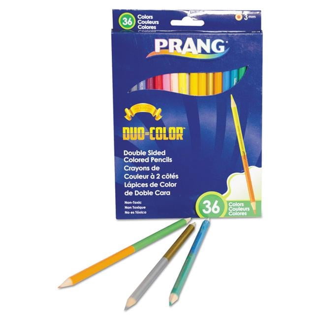 Duo Color Pencils, 36 Color Set - Set of 3