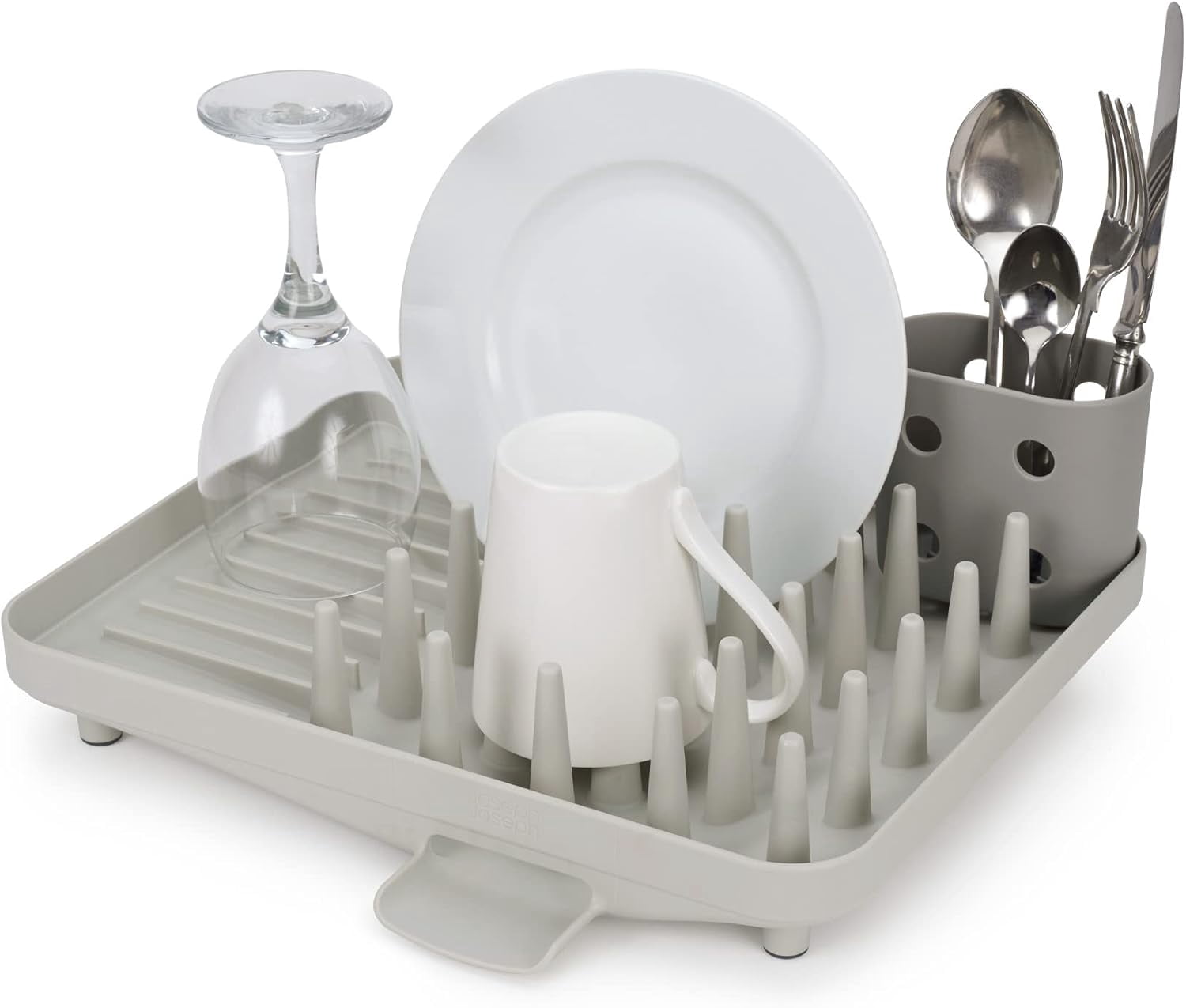 Duo Compact Dish Rack - Grey - Walmart.com