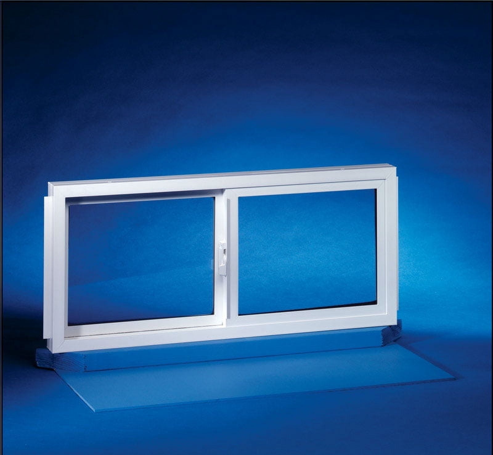 DUO CORP Duo-Corp 3222SLID Double Slider Basement Window, 32 X 22 in, Vinyl