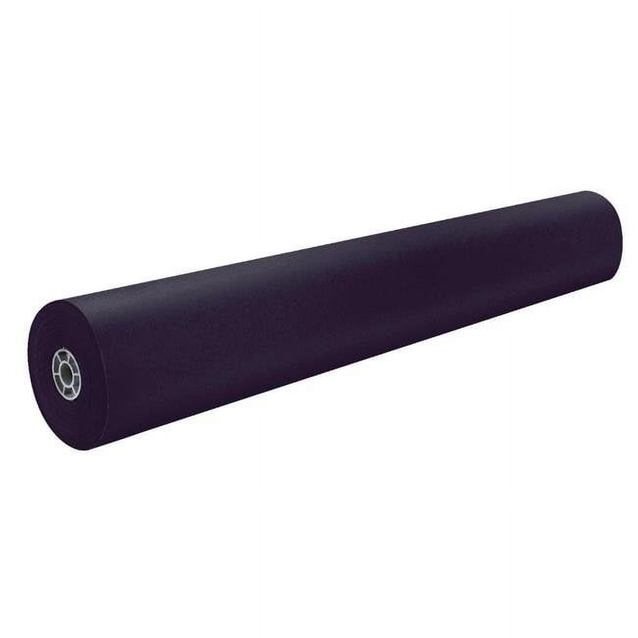Duo-Finish Fiber Light-Weight Kraft Paper Roll - 36 In. x 1000 Ft. - Black