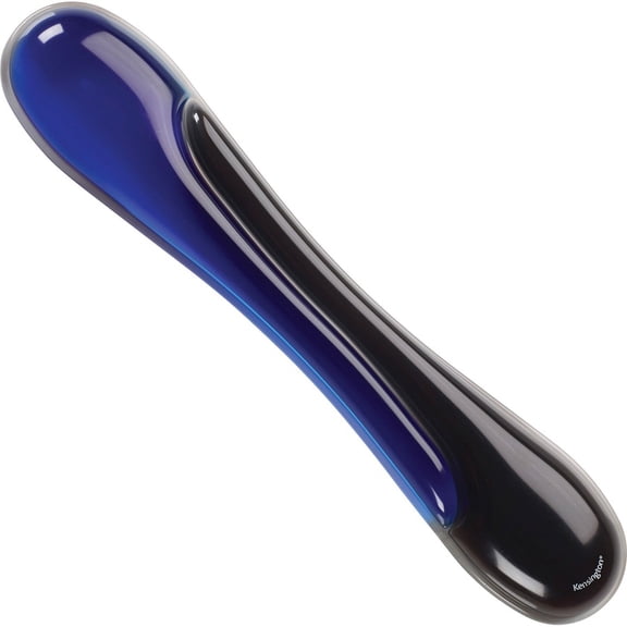 Duo Gel Wave Keyboard Wrist Rest, Blue | Bundle of 5 Each