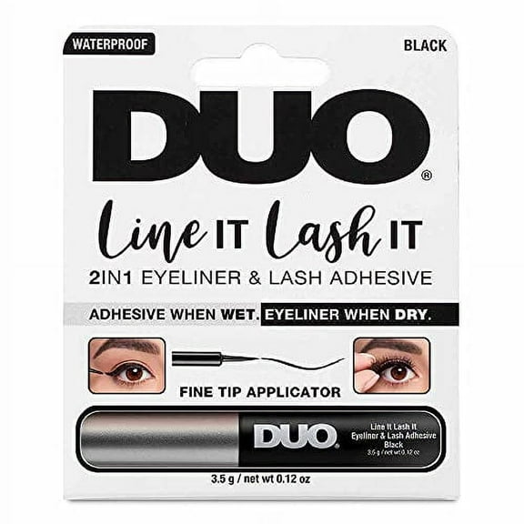 Duo Line IT Lash IT 2n1 Eyeliner & Lash Adhesive, 0.12 oz