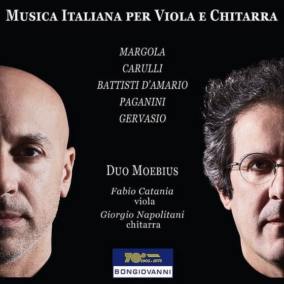 Duo Moebius  Catania  Napolitani - Musica Italiana - Music & Performance - CD