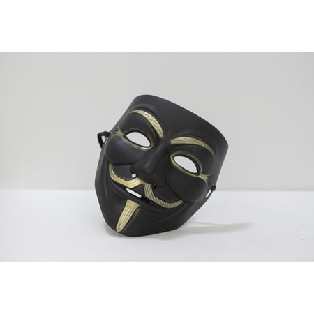Duo Pack Black Hacker Masks for Halloween Outfits, Carnival Parties and Cosplay