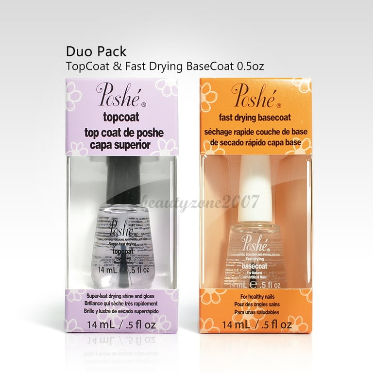 Poshe Fast Dry Base Coat, 0.5oz. Poshe Fast Dry Base Coat, 0.5oz.