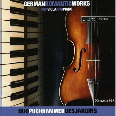 Duo Puchhammer-Desjardins - German Romantic Viola & Piano Works - Music & Performance - CD