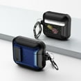 thumbnail image 1 of Duo Shield Secure Lock Designed For AirPods 3rd Gen With Hook, Blue/Black, 1 of 7
