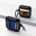 thumbnail image 1 of Duo Shield Secure Lock Designed For AirPods 3rd Gen With Hook, Blue/Black, 1 of 7