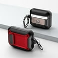 thumbnail image 1 of Duo Shield Secure Lock Designed For Airpods Pro With Hook, Red/Black, 1 of 7