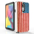 thumbnail image 1 of Duo Shield Slim Phone Case Suitable for LG Stylo 5/LG Stylo 5+/Q720 6.2" - American (USA) United States of America Flag, 1 of 1