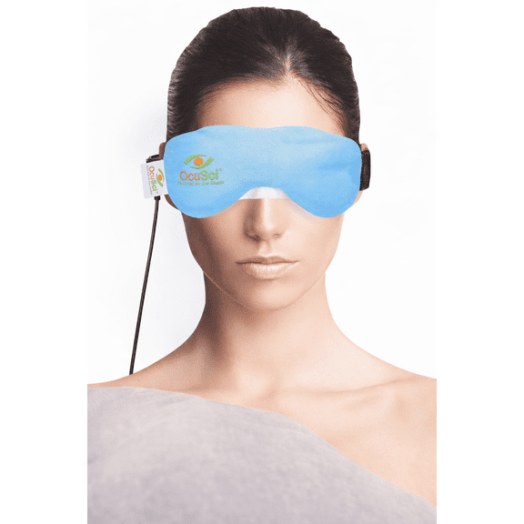 Duo USB Powered Dry Eye Compress, Instant Moist Heat, Machine Washable Cover, 3 Heat Settings, 3 Timer Settings