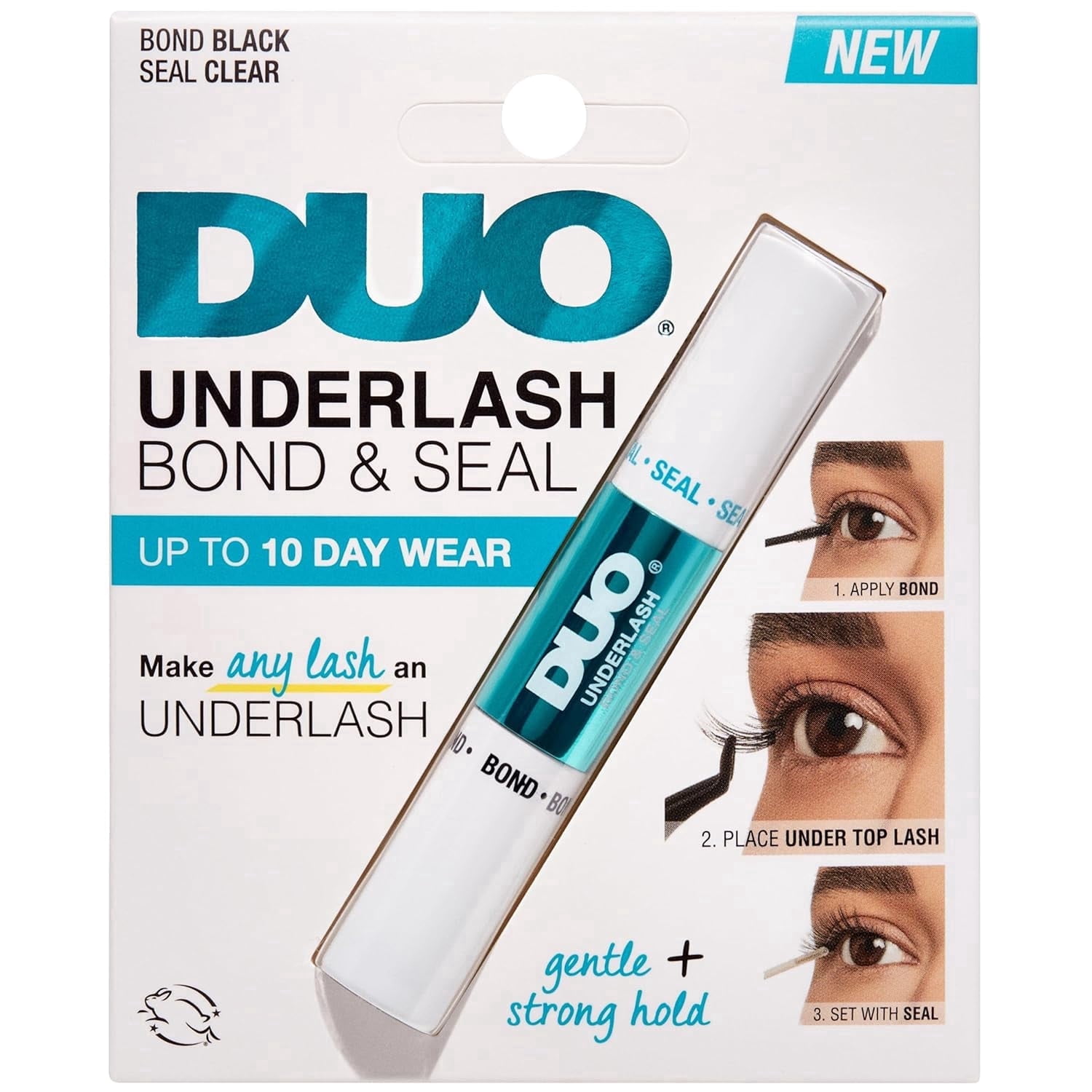 DUO Underlash Bond and Seal Lash Cluster Glue, Long-Lasting Eyelash Glue for Lash Clusters, 1 oz