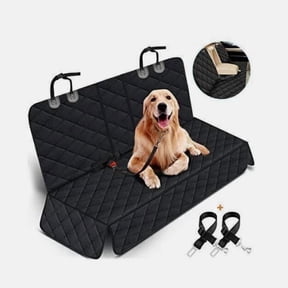 DuoBao Car Seat Covers for Dogs Back Seat Cover for Dogs Pet Car Seat Protector Waterproof Rear Seat Cover Durable Car Seat Cover, fits Middle Armrest for Most Cars SUVs Trucks