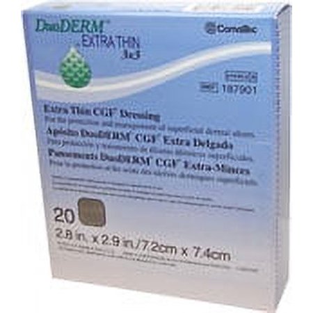 DuoDERM Extra Thin CGF Dressing 2.8""x2.9"" 187901 20/bx
