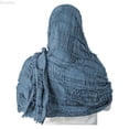 thumbnail image 1 of DuoJiaJ Adults Medieval Hooded Cloak, Renaissance Cape Party Dress Up Blue Sizes One Size, 1 of 6