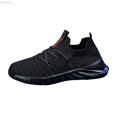 thumbnail image 1 of DuoJiaJ Breathable Mesh Girls Sneakers Lightweight Casual Running Shoes For Kids Comfortable Athletic Footwear Girls School Sports Shoes Size 11.5,Black, 1 of 5