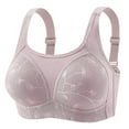 thumbnail image 1 of DuoJiaJ Comfortable Seamless Full Coverage Bra For Women Wireless Bras With Soft Support Regular And Plus Size Wireless Bras Purple, 1 of 4