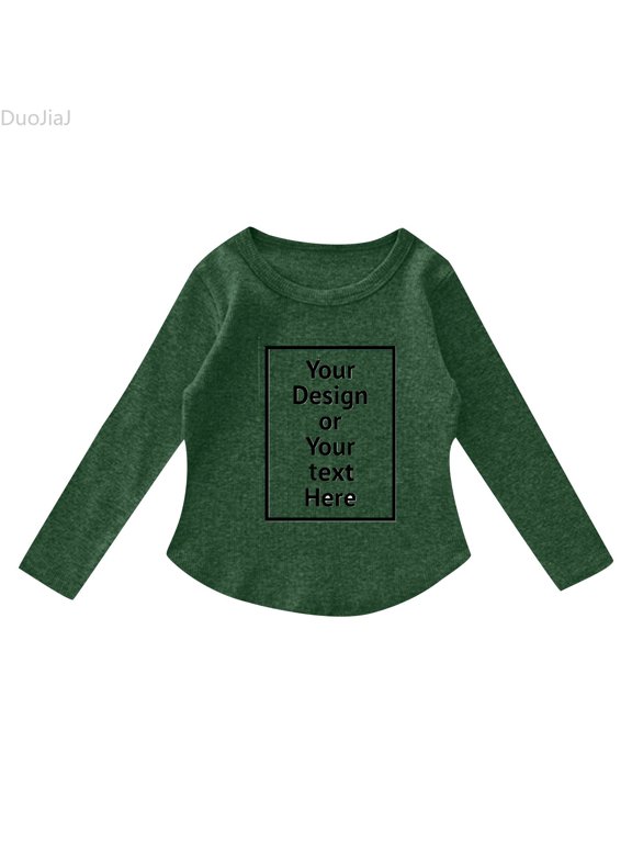 Girls Long Sleeve Shirts Kids Arc Hem Side Slit Soft Tunic Tops T Shirts Girls Long Sleeve Shirts Size 5-6 Years