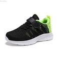 thumbnail image 1 of DuoJiaJ Girls Sneakers For Everyday Casual Wear Comfortable Fixed Design Lightweight Breathable Fashionable Footwear For Teens And Kids Age 7 15 Girls Breathable Running Shoes Size 13,Green, 1 of 5