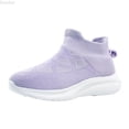 thumbnail image 1 of DuoJiaJ Girls Sneakers For Kids Lightweight Breathable Mesh Running Shoes Comfortable Casual Sports Shoes For Girls And Boys Age 4 12 Athletic Shoes For Girls Size 11.5,Purple, 1 of 5