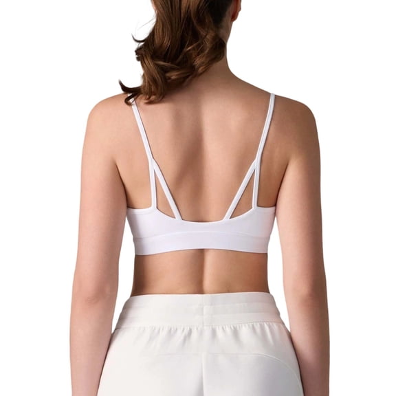 DuoJiaJ High Performance Yoga Bra For Sensational Back Design Ideal For Sports Running And Fitness Exercises Bras for Women White